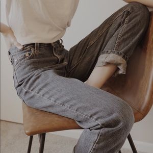 Vintage blue jeans